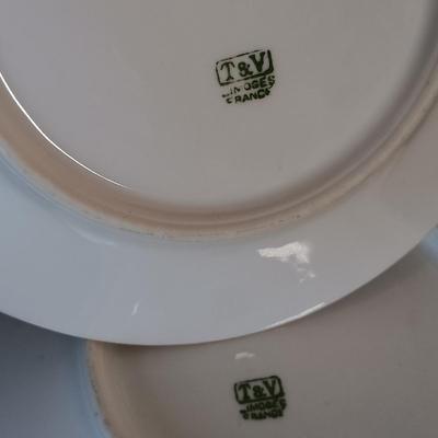 LOT 155: Lefton China Egg Cups, Limoges Art Plates, Lefton Art Pitcher & More