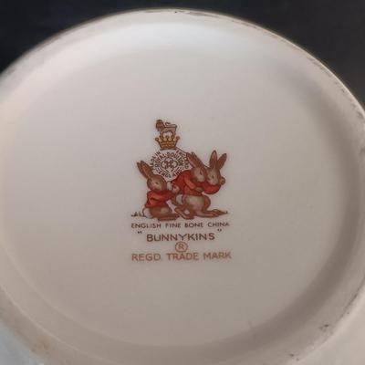 LOT 156: Arklow Ironstone Bo Peep Mug and Egg Cup with Lefton China Plate, Nippon Mini Lidded Dish & More