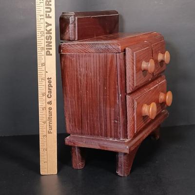 LOT 157: Karlsruhe Ceramic Art Tile, Wood Trinket Box, Framed Insect Art & Art Print