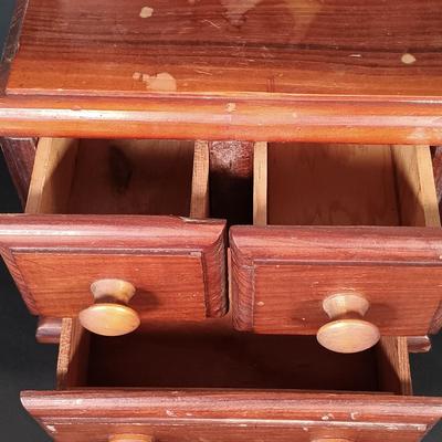 LOT 157: Karlsruhe Ceramic Art Tile, Wood Trinket Box, Framed Insect Art & Art Print