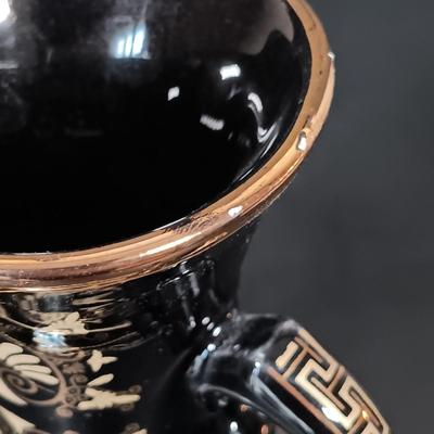 LOT 158: Numbered Perfume Bottle Print, Stone Bead Necklaces, Signed Wedgewood Trinket Box & More