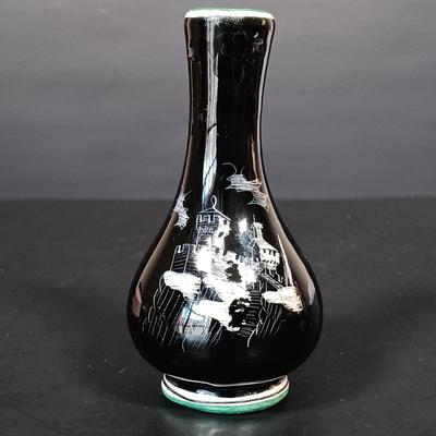 LOT 158: Numbered Perfume Bottle Print, Stone Bead Necklaces, Signed Wedgewood Trinket Box & More