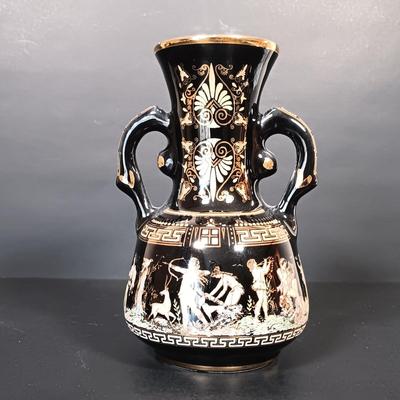 LOT 158: Numbered Perfume Bottle Print, Stone Bead Necklaces, Signed Wedgewood Trinket Box & More