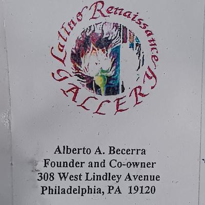 LOT 160: Set of Original Signed Pen and Ink Drawings by Alberto A. Becerra