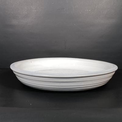 LOT 161: Nautical-Themed Signed Art Pottery with Metal Wall Display