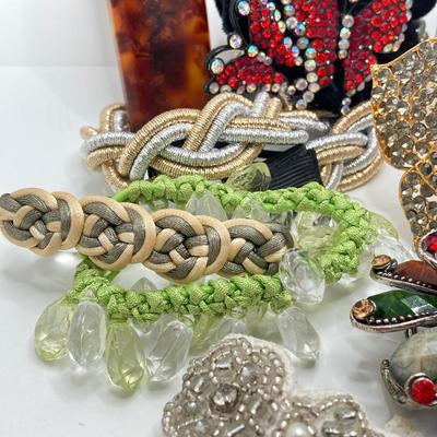 LOT 190: Large Collection of Hair Care Accessories - Made in France and More