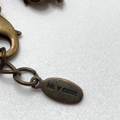 LOT 192: Beautiful and Colorful Collection of Costume Jewelry - Some with Sterling Clasps