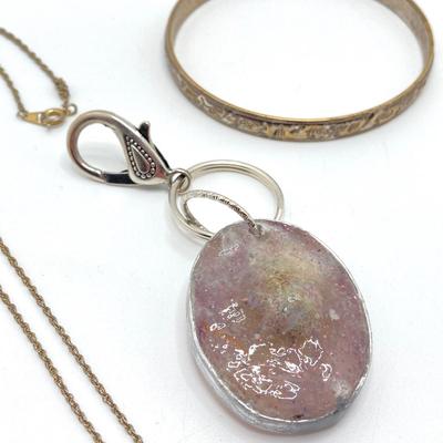 LOT 194: Vintage Stone / Handmade Jewelry and More - Sterling Included