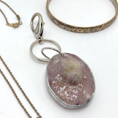 LOT 194: Vintage Stone / Handmade Jewelry and More - Sterling Included