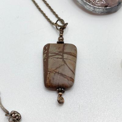 LOT 194: Vintage Stone / Handmade Jewelry and More - Sterling Included