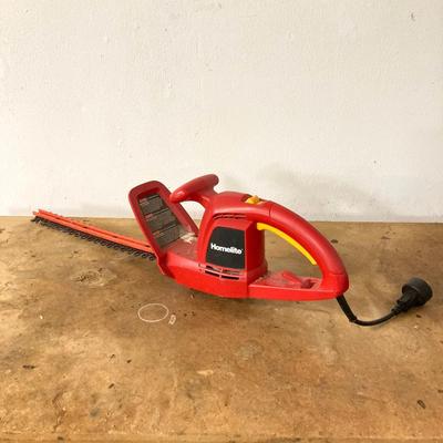 LOT 195: Toro Power Jet Leaf Blower with Power Cord, Homelite Hedge Trimmer and Shop Vac