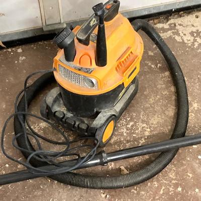 LOT 196: Automobile Care - Armour All Rolling Vacuum, Shop Vac 10 Gallon Vacuum and More