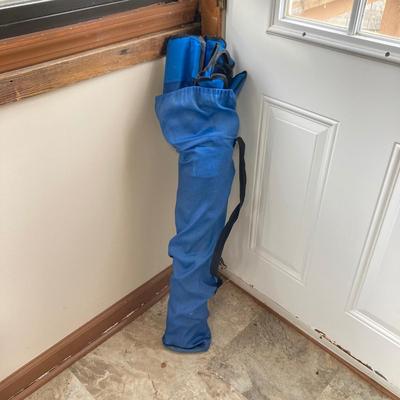 LOT 201: Coleman Lantern in Carry Case with Collection of Coolers and Outdoor Chair