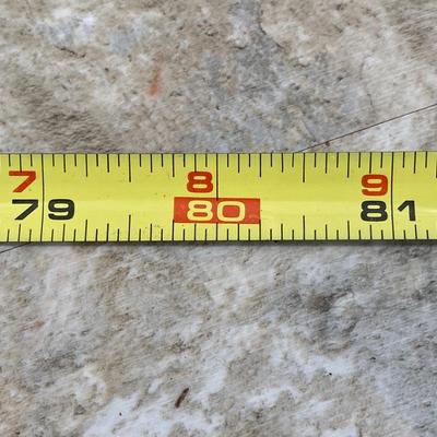 LOT 203: Tall White Storage Cabinet