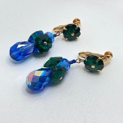 LOT 205: Vintage Clip-on / Screw Back Earring Collection - Coro, Weiss, Vendome and More