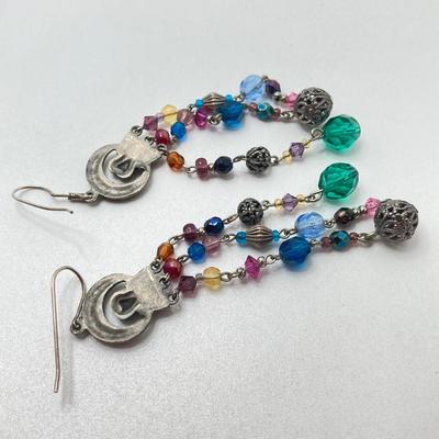 LOT 206: Vintage Jewelry Collection - Earrings, Pendants, Necklace Set and More