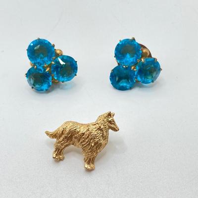 LOT 206: Vintage Jewelry Collection - Earrings, Pendants, Necklace Set and More