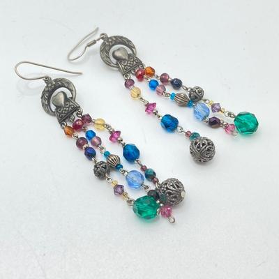 LOT 206: Vintage Jewelry Collection - Earrings, Pendants, Necklace Set and More