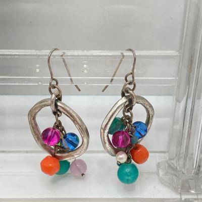 LOT 208: Vintage Pierced Earring Collection