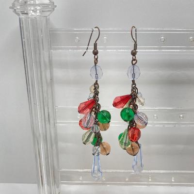 LOT 208: Vintage Pierced Earring Collection