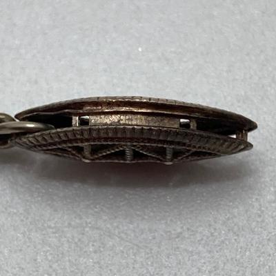 LOT 212: Vintage Sterling Jewelry Collection - Filigree Bracelet and Earrings