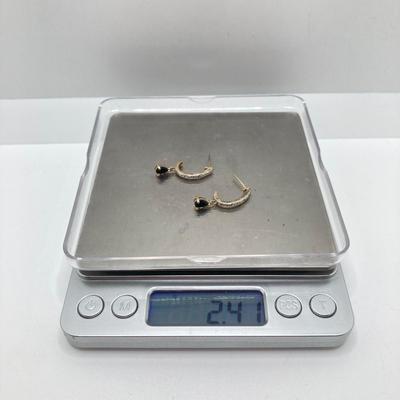 LOT 212: Vintage Sterling Jewelry Collection - Filigree Bracelet and Earrings