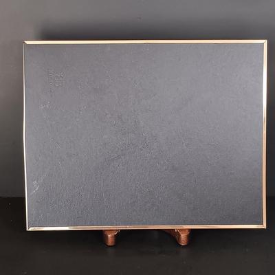 LOT 220: Vintage Kosta Huff Glass Polar Bear with Signed and Numbered Doris Crusenberry Print