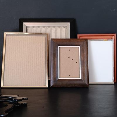 LOT 221: Collection of Picture Frames, Large Apple Candle & Tom Clark Studios 'Holly' Gnome