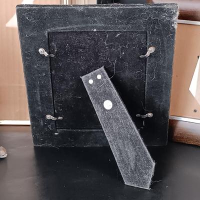 LOT 221: Collection of Picture Frames, Large Apple Candle & Tom Clark Studios 'Holly' Gnome