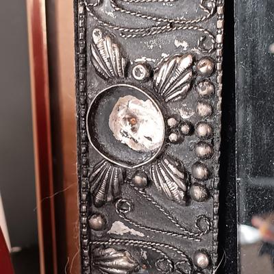 LOT 221: Collection of Picture Frames, Large Apple Candle & Tom Clark Studios 'Holly' Gnome