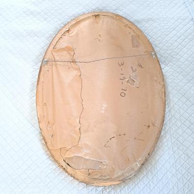 LOT 223: Vintage Gilt Framed Mirror