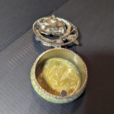 Vintage Headbands & Butterfly Trinket Box