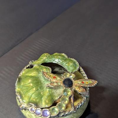 Vintage Headbands & Butterfly Trinket Box