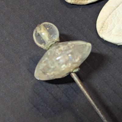 Vintage White Gloves Scarf & Hair Pins