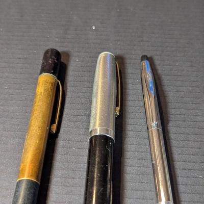 Cross Silver Chrome Ball Point Pen w/ Refills - Morrison Medium No. 7 - Jugo Weighted Pen