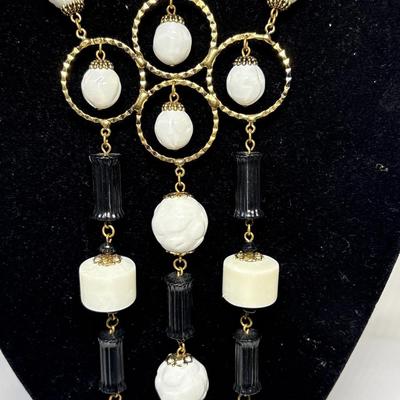 Vintage necklace & earrings