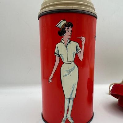 Vintage Junior Nurse 1963 Thermos