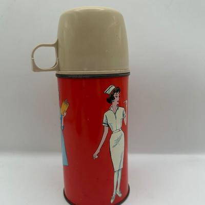 Vintage Junior Nurse 1963 Thermos
