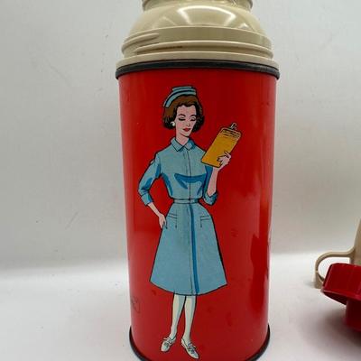 Vintage Junior Nurse 1963 Thermos