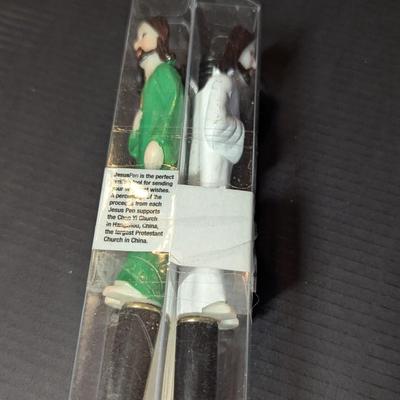 Pair Of Jesus Pens