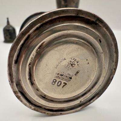 Revere Sterling Silver Weighted Salt & Pepper Shakers