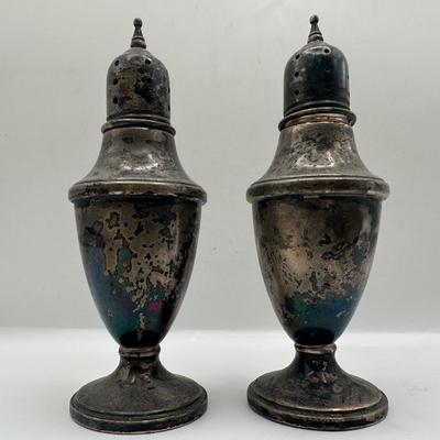 Revere Sterling Silver Weighted Salt & Pepper Shakers