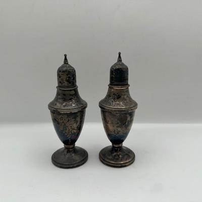 Revere Sterling Silver Weighted Salt & Pepper Shakers