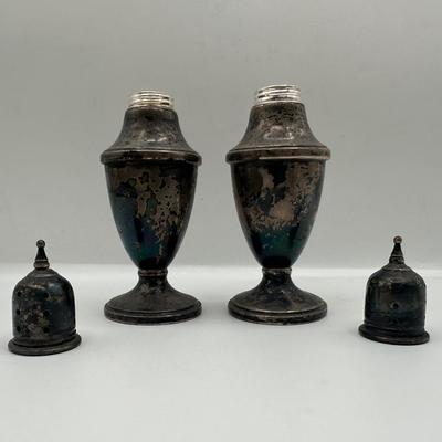 Revere Sterling Silver Weighted Salt & Pepper Shakers