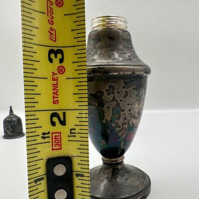 Revere Sterling Silver Weighted Salt & Pepper Shakers