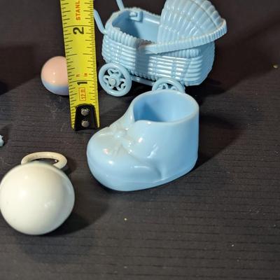 Vintage Baby Cake Toppers