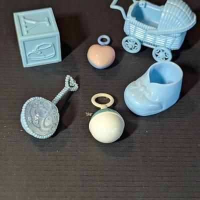 Vintage Baby Cake Toppers