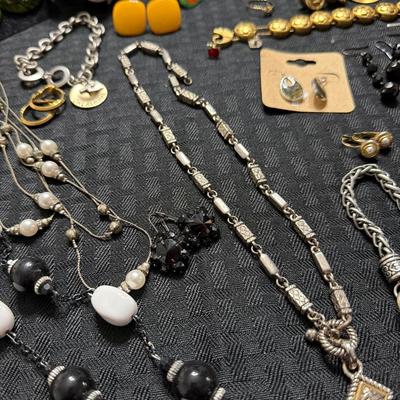 Sale Photo Thumbnail #147: Necklaces, Earrings, Bracelets, Pins,