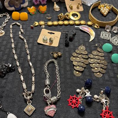 Sale Photo Thumbnail #149: Necklaces, Earrings, Bracelets, Pins,