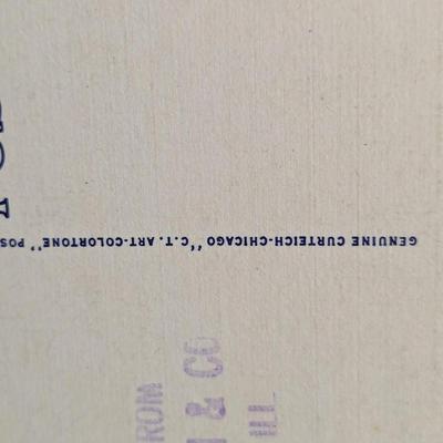 Sample Postcards From Curt Teich & Co. Chicago ILL